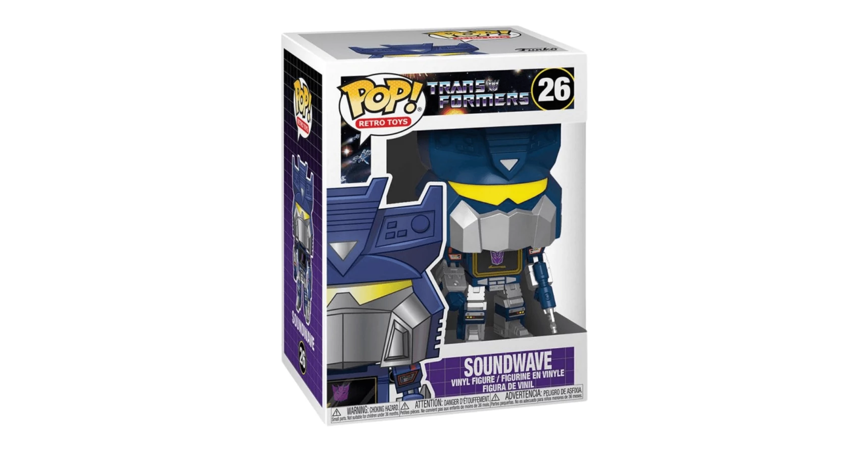 Funko POP! Retro Toys: Transformers Soundwave figura