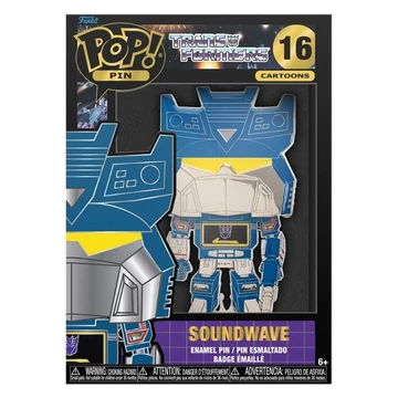 Funko Pop! Cartoons: Transformers - Soundwave #16 Large Enamel Pin