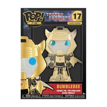 Funko Pop! Cartoons: Transformers - Bumblebee #17 Large Enamel Pin