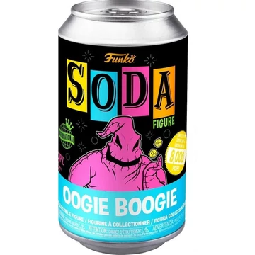 Funko Soda: The Nightmare Before Christmas - Oogie figura (Black Light)