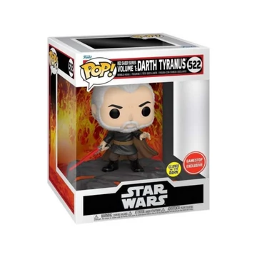 Funko Pop! Deluxe: Disney Star Wars - Red Saber Series Vol.1 - Darth Tyranus figura #522
