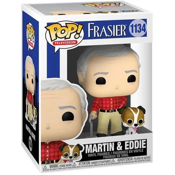 Funko POP! & Buddy: Frasier - Martin with Eddie figura