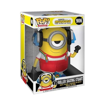 Funko POP! Jumbo Movies: Minions - Roller Skating Stuart figura