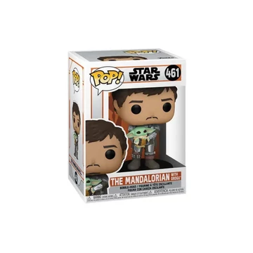 Funko POP! Star Wars: The Mandalorian - Mando Holding Child figura