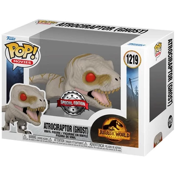 Funko POP! Movies: Jurassic World 3 - Atrociraptor (Ghost) figura #1219