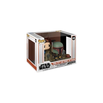Funko POP! Moment Star Wars: The Mandalorian - Boba Fett & Fennec Shand figura