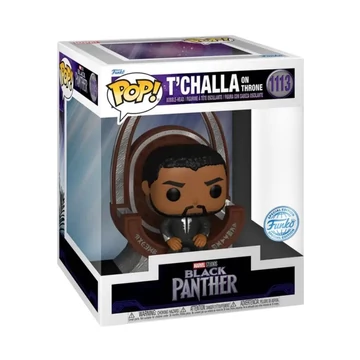Funko Pop! Deluxe Marvel: Black Panther - T’Challa on Throne figura #1113
