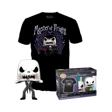 Funko Pocket Pop! & Tee: Disney - Jack Skellington figura és póló (L)