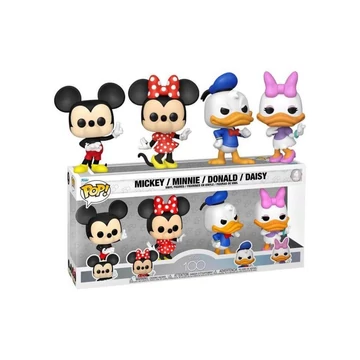Funko Pop! 4-Pack: Disney 100th: Mickey / Minnie / Donald / Daisy figura