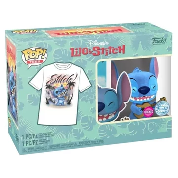 Funko POP! & Tee: Lilo & Stitch - Ukelele Stitch figura és póló (Xl)