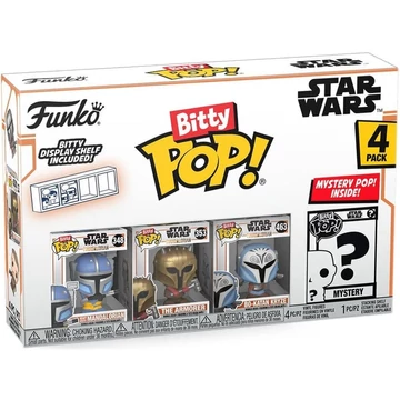 Funko Bitty POP! Star Wars: Mandalorian - Heavy Mandalorian 4PK​ figura