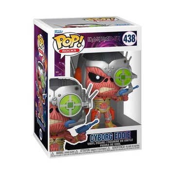Funko POP! Rocks: Iron Maiden - Cyborg Eddie figura #438