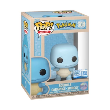 Funko POP Games: Pokemon- Squirtle(SftClr) figura