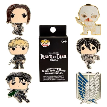Funko POP! Attack on Titan Blind Pin Mystery Kitűző