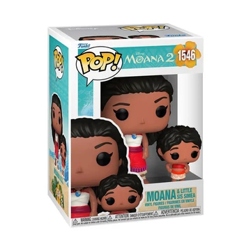 Funko POP!&amp;Buddy: Moana 2 - Moana &amp; Little Sis Simea figura