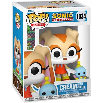 Funko POP!&amp;Buddy: Sonic - Cream with Cheese figura