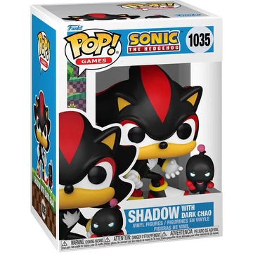 Funko POP!&amp;Buddy: Sonic - Shadow with Dark Chao figura