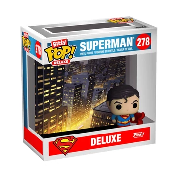 Funko Bitty POP! Deluxe: Superman (Cityscape) figura