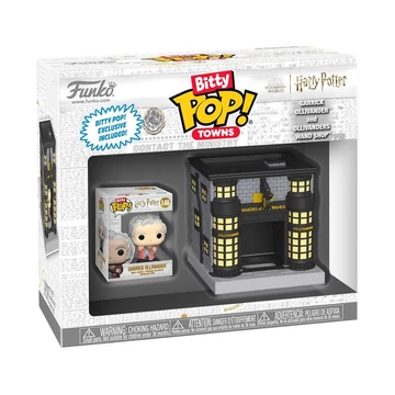 Funko Bitty POP! Town: Harry Potter - Ollivander at Olliwanders Wand Shop figura
