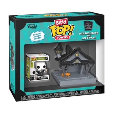 Funko Bitty POP! Town: The Nightmare Before Christmas - Jack at Home figura