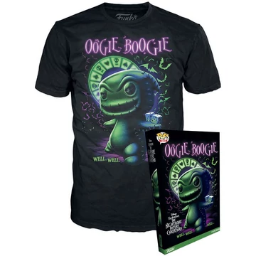 Boxed Tee: Disney: Nightmare Before Christmas - Oogie Boogie XL póló