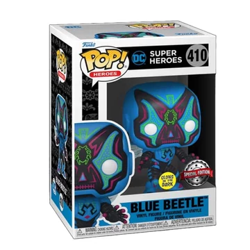 Funko POP! Heroes: Dia De Los - Blue Beetle figura #410