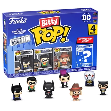 Funko Bitty POP! DC: Batman 4PK figura