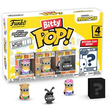 Funko Bitty POP! Minions - Tourist Jerry 4PK figura