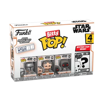 Funko Bitty POP! Star Wars: Mandalorian - Mandalorian 4PK​ figura