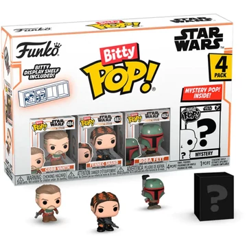 Funko Bitty POP! Star Wars: Mandalorian - Marshal 4PK​ figura