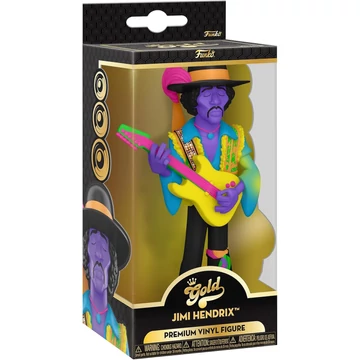 Funko Gold: Jimi Hendrix (BLKLT) figura