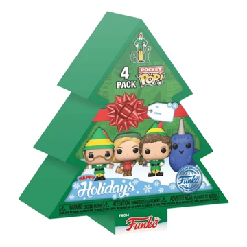 Funko Pocket POP! Elf - Tree Holiday Box 4PC figura