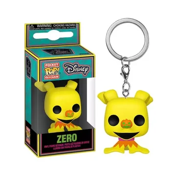 Funko POP! Nightmare Before Christmas - Zero (Blacklight) kulcstartó