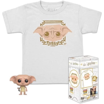 Funko Pocket Pop! & Tee: Harry Potterr - Dobby figura és gyerek póló (L)