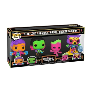 Funko POP! 4-Pack Marvel Guardians of the Galaxy Vol2 - Star-Lord / Gamora / Groot / Rocket Raccoon figura