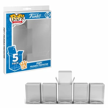 Funko POP! 5 darabos, összehajtható protektor doboz