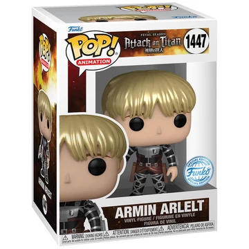 Funko POP! Animation: Attack on Titan - Armin Arlert (Metallic) (SE) figura #1447
