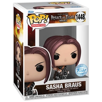 Funko POP! Animation: Attack on Titan - Sasha Braus (Metallic) (SE) figura #1448