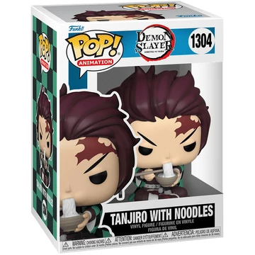 Funko POP! Animation: Demon Slayer - Tanjiro w/Noodles figura #1304