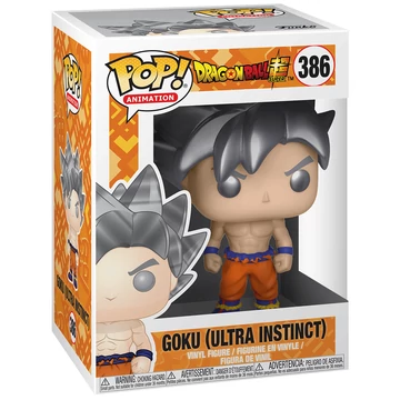 Funko POP! Animation: Dragon Ball Super - Goku (Ultra Instinct) figura #386