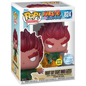 Funko POP! Animation: Naruto Shippuden - Might Guy (Eight Inner Gates) figura #824
