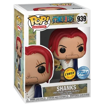 Funko POP! Animation: One Piece - Shanks (chase) figura #939