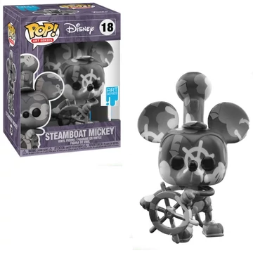 Funko POP! Artist Series: Mickey - Steamboat Mickey figura #18
