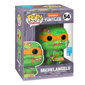 Funko POP! Artist Series: TMNT II - Michelangelo figura #54