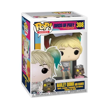 Funko POP! Birds of Prey - Harley Quinn w/Beaver figura
