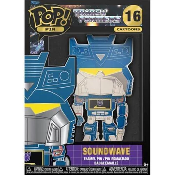 Funko POP! Cartoons: Transformers - Soundwave #16 Large Enamel Pin