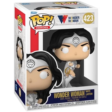 Funko POP! DC: Wonder Woman 80th - Wonder Woman (White Lantern) figura #423