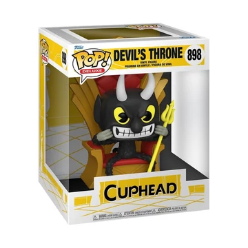 Funko POP! Deluxe: Cuphead - Devil in Chair figura #898