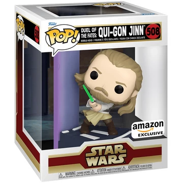 Funko POP! Deluxe: Disney Star Wars: Duel of the Fates - Qui-Gon Jinn figura #508