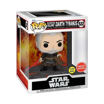 Funko POP! Deluxe: Disney Star Wars - Red Saber Series Vol.1 - Darth Tyranus figura #522